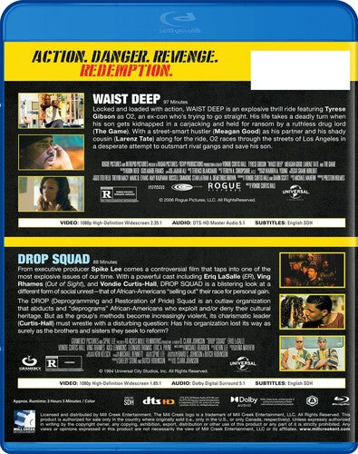 Double Danger: Drop Squad & Waist Deep/Bd, Double Danger: Drop Squad & Waist Deep/Bd, Blu-Ray
