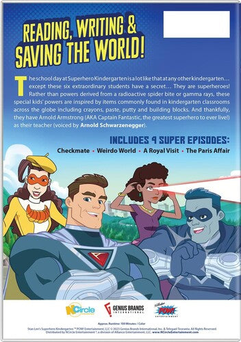 Superhero Kindergarten: Weirdo World, Superhero Kindergarten: Weirdo World, DVD