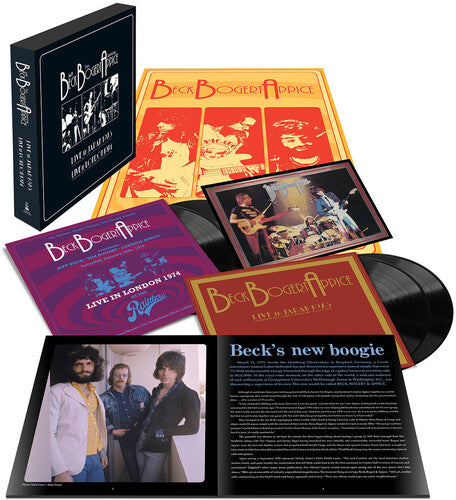 Live 1973 & 1974, Beck Bogert & Appice, LP