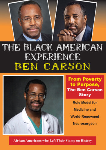 From Poverty To Purpose, The Ben Carson Story -- DVD