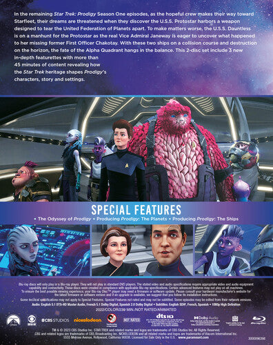 Star Trek: Prodigy: Season 1 - Episodes 11-20, Star Trek: Prodigy: Season 1 - Episodes 11-20, Blu-Ray