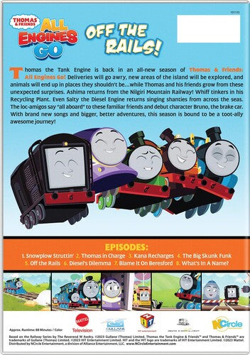 Thomas & Friends: All Engines Go - Off The Rails, Thomas & Friends: All Engines Go - Off The Rails, DVD