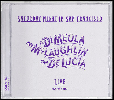 Saturday Night In San Francisco, John / De Lucia Mclaughlin, CD