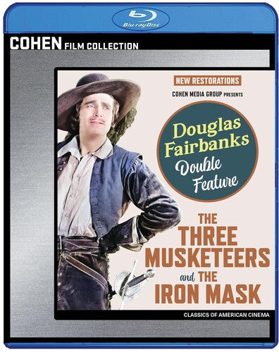 Douglas Fairbanks: Three Musketeers & Iron Mask, Douglas Fairbanks: Three Musketeers & Iron Mask, Blu-Ray