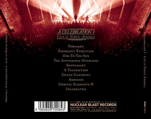 Celebration I, Obscura, CD