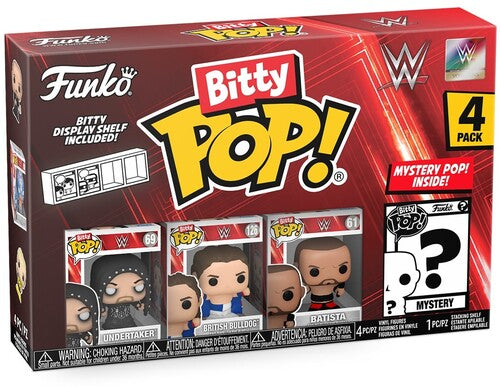 Bitty Pop Wwe The Undertaker 4 Pack