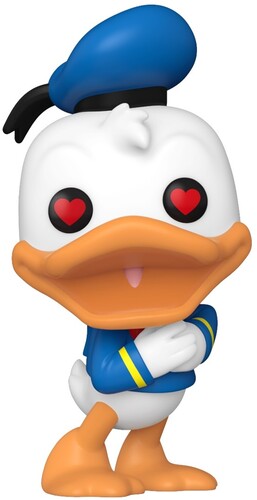 Pop Disney Donald Duck 90Th Donald Duck Heart Eyes