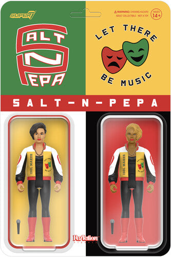 SALT-N-PEPA / SUPER7  "PUSH IT" -ReACTION FIGURES (2 PACK)