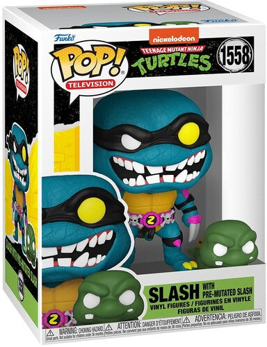 Pop & Buddy Tmnt Slash & Pre Mutated Turtle Slash
