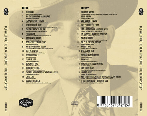 Texas Playboy, Bob And His Texas Playboys Wills, CD