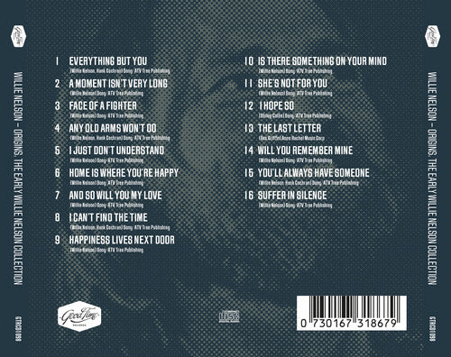 Origins: The Early Willie Nelson Collection, Willie Nelson, CD
