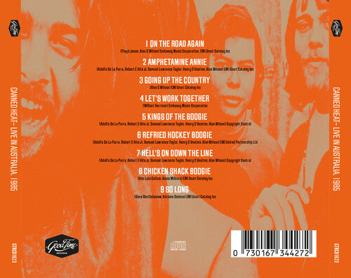 Live In Australia 1985, Canned Heat, CD