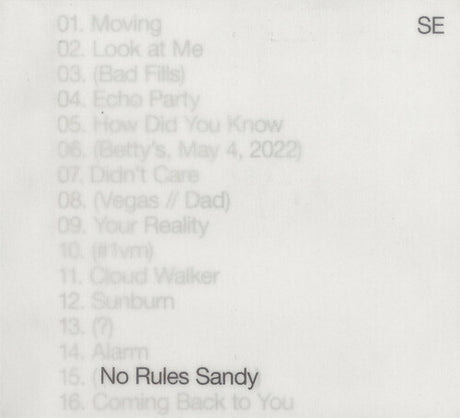 No Rules Sandy, Sylvan Esso, LP