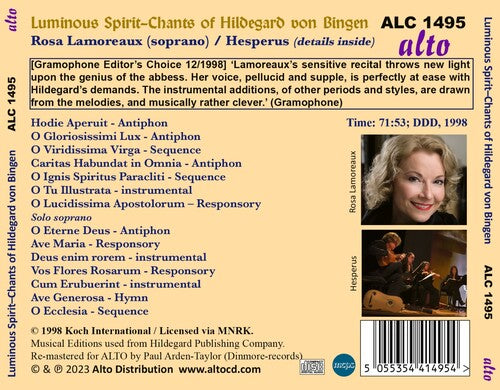 Luminous Spirit - Chants Of Hildegard Von Bingen, Rosa Hesperus / Lamoureaux, CD