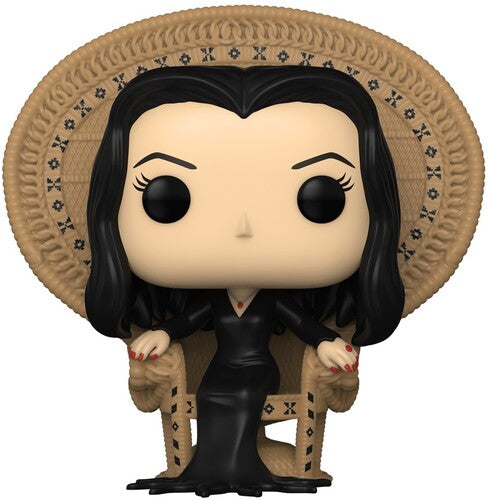 Pop Deluxe Addams Family Classic Morticia In Chair
