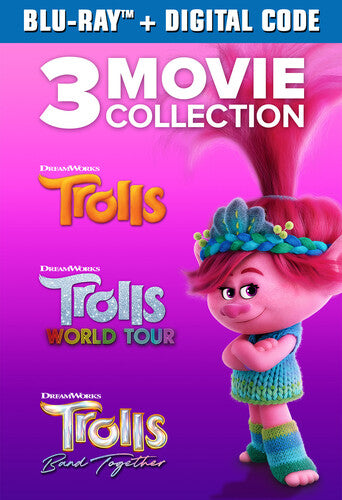 Trolls 3-Movie Collection, Trolls 3-Movie Collection, Blu-Ray