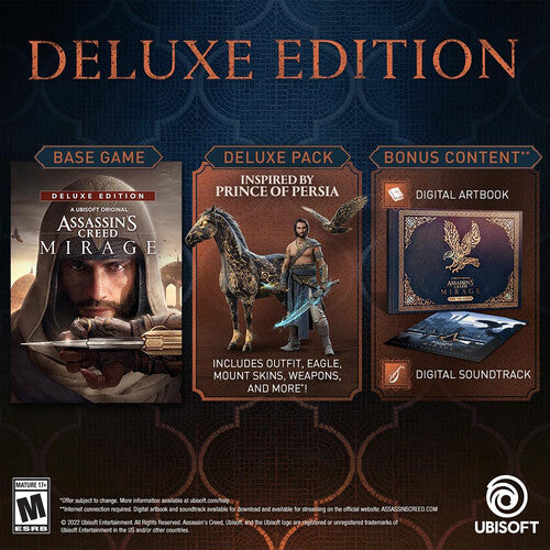 Ps4 Ac Mirage Deluxe Edition Replen, Ps4 Ac Mirage Deluxe Edition Replen, VIDEOGAMES