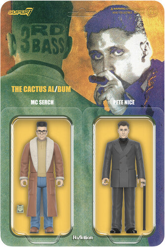3RD BASS / SUPER7 - THE CACTUS ALBUM ReACTION 2 PACK - PETE NICE / MC SERCH