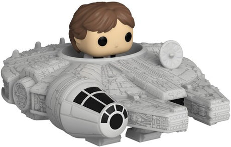 Bitty Ride Star Wars Han Solo W Millennium Falcon, Bitty Pop Rides Star Wars, Collectibles