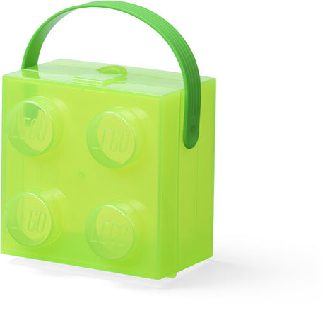 Lego Box With Handle Translucent Green, Room Copenhagen, Collectibles