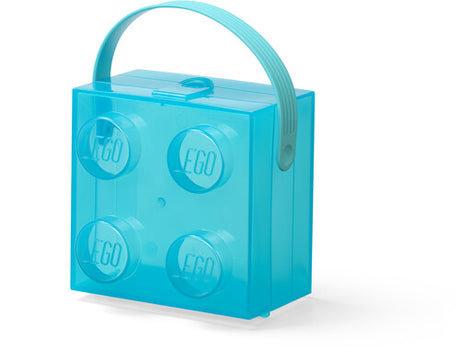 Lego Box With Handle Translucent Light Blue, Room Copenhagen, Collectibles