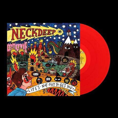 Life's Not Out To Get You - Blood Red, Neck Deep, LP