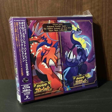 Nintendo Switch Pokemon Scarlet&Violet + Zero's, Game Music, CD