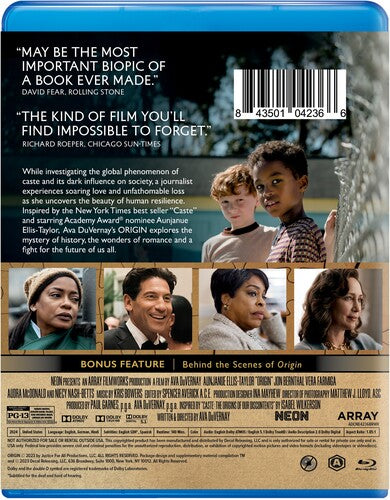 Origin, Origin, Blu-Ray