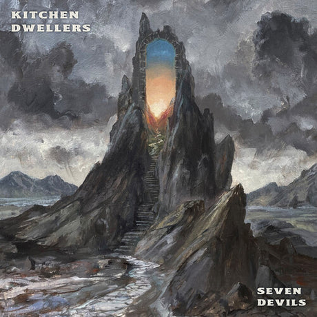 Seven Devils - Blue & Orange Galaxy, Kitchen Dwellers, LP