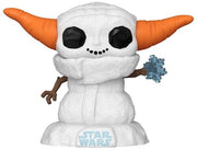 Pop Star Wars Mandalorian Holiday S1 Grogu Snowman