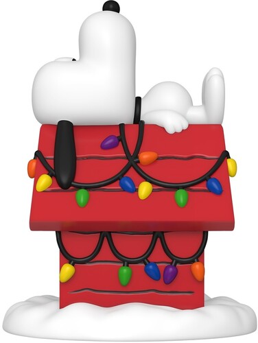 Pop Dlx Charlie Brown Christmas Snoopy & Doghouse