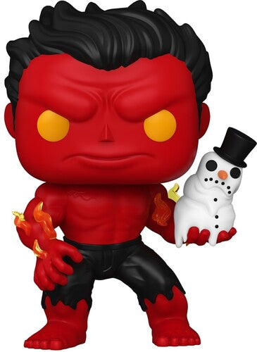 Pop Marvel Holiday S4 Red Hulk