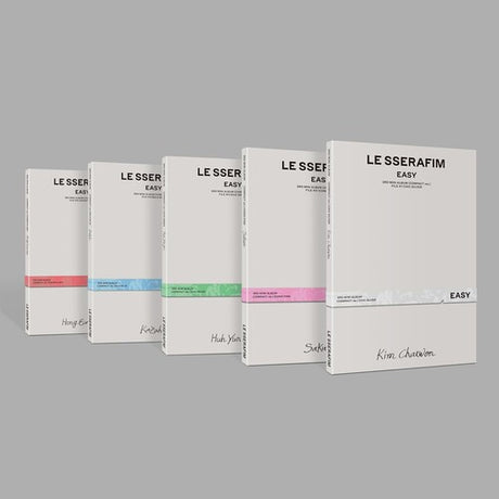 3Rd Mini Album Easy (Compact Ver.), Le Sserafim, CD