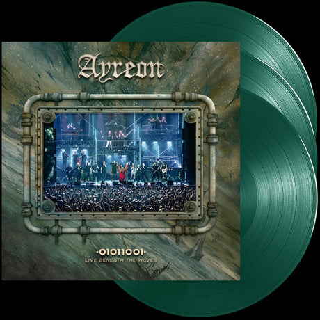 01011001 - Live Beneath The Waves - Green, Ayreon, LP