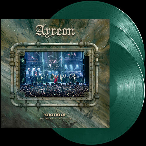 01011001 - Live Beneath The Waves - Green, Ayreon, LP