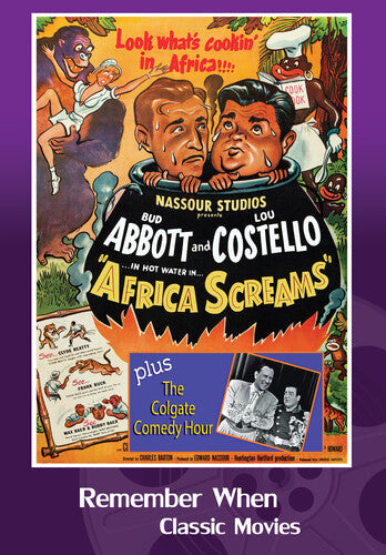 Africa Screams Plus The Colgate Comedy Hour, Africa Screams Plus The Colgate Comedy Hour, DVD