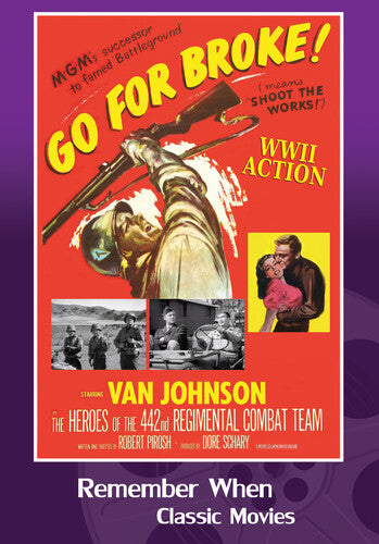 Go For Broke!, Go For Broke!, DVD