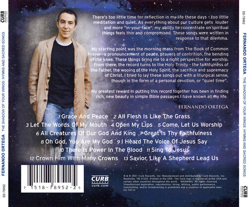 Shadow Of Your Wings: Hymns And Sacred Songs, Fernando Ortega, CD