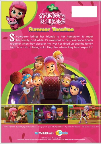 Strawberry Shortcake's Summer Vacation, Strawberry Shortcake's Summer Vacation, DVD