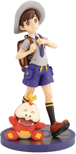 Pokemon - Florian With Fuecoco Artfx J Statue