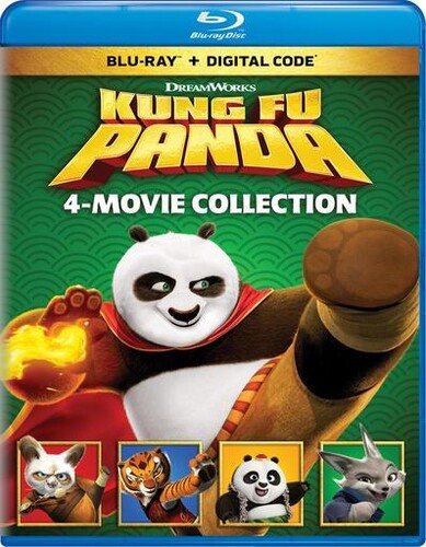 Kung Fu Panda: 4-Movie Collection, Kung Fu Panda: 4-Movie Collection, Blu-Ray