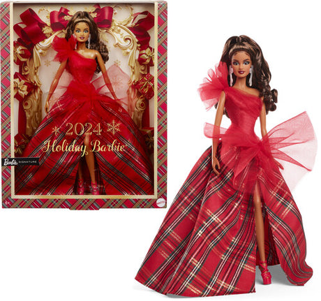 Barbie Holiday Doll 2024 Latina, Barbie Holiday Doll, Collectibles