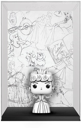 Funko Pop Cover Disney Sketched Cinderella, Pop Cover Disney Sketched Cinderella, Collectibles