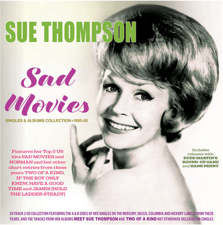 Sad Movies: Singles & Albums Collection 1950-62, Sue Thompson, CD