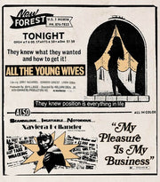 All The Young Wives + My Pleasure Is My Business