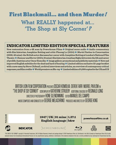 Shop At Sly Corner (Us Limited Edition), Shop At Sly Corner (Us Limited Edition), Blu-Ray