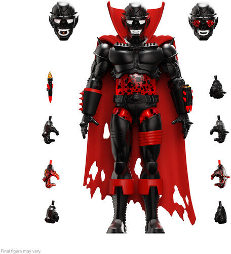 CZARFACE / SUPER7 - CZAR NOIR [SUPER WHAT?]  7" ULTIMATES (WAVE 2 - BLACK/RED)