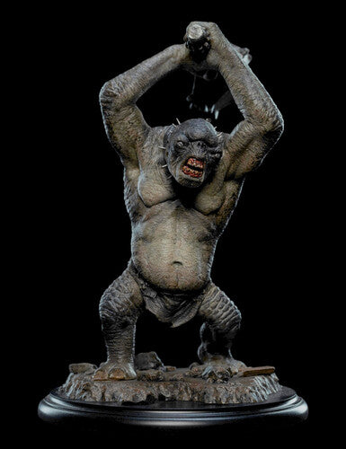Lotr Trilogy - Cave Troll Miniature Statue, Open Edition Polystone, Collectibles