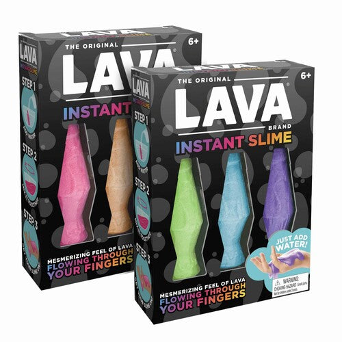 Lava Lamp Instant Slime 3 Pack Assorted Colors