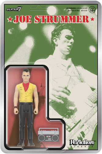 CLASH / SUPER7 - JOE STRUMMER ReACTION FIGURE